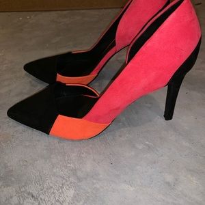 Zara color block shoes